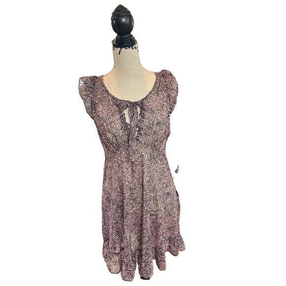 Betsey Johnson Intimates Sheer Babydoll Lingerie Slip Dress and Thong Size Large - Picture 3 of 11